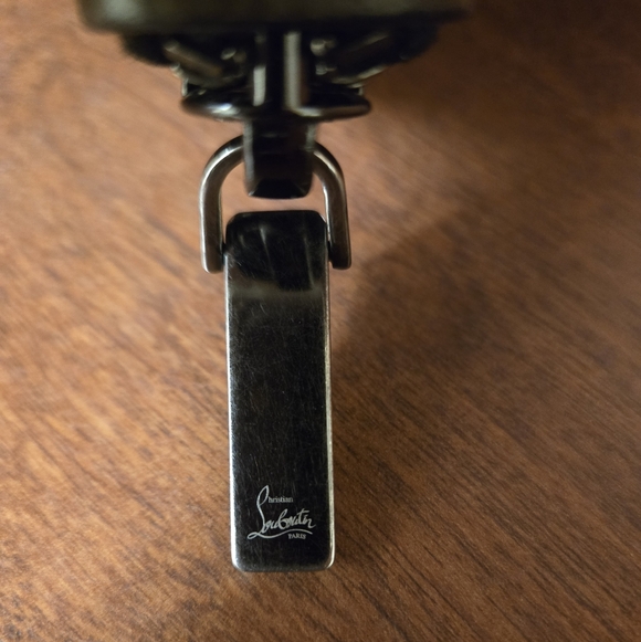 Authentic Christian Louboutin leather studded zippy wallet in great condition - Picture 9 of 13